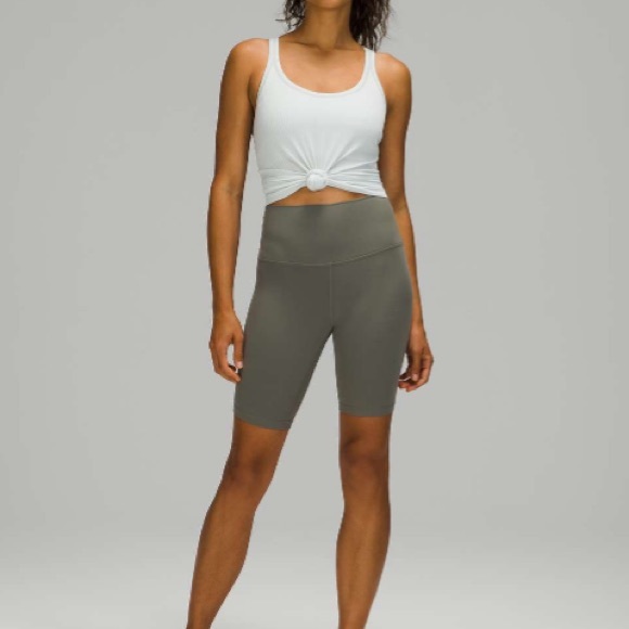 lululemon athletica Pants - Lululemon Align High-Rise Short 8” in Grey Sage